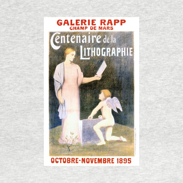 Vintage Advertising Poster  France Centenaire de la Lithographie by vintagetreasure